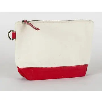 Canvas Pouch with D Ring