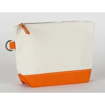 Canvas Pouch with D Ring