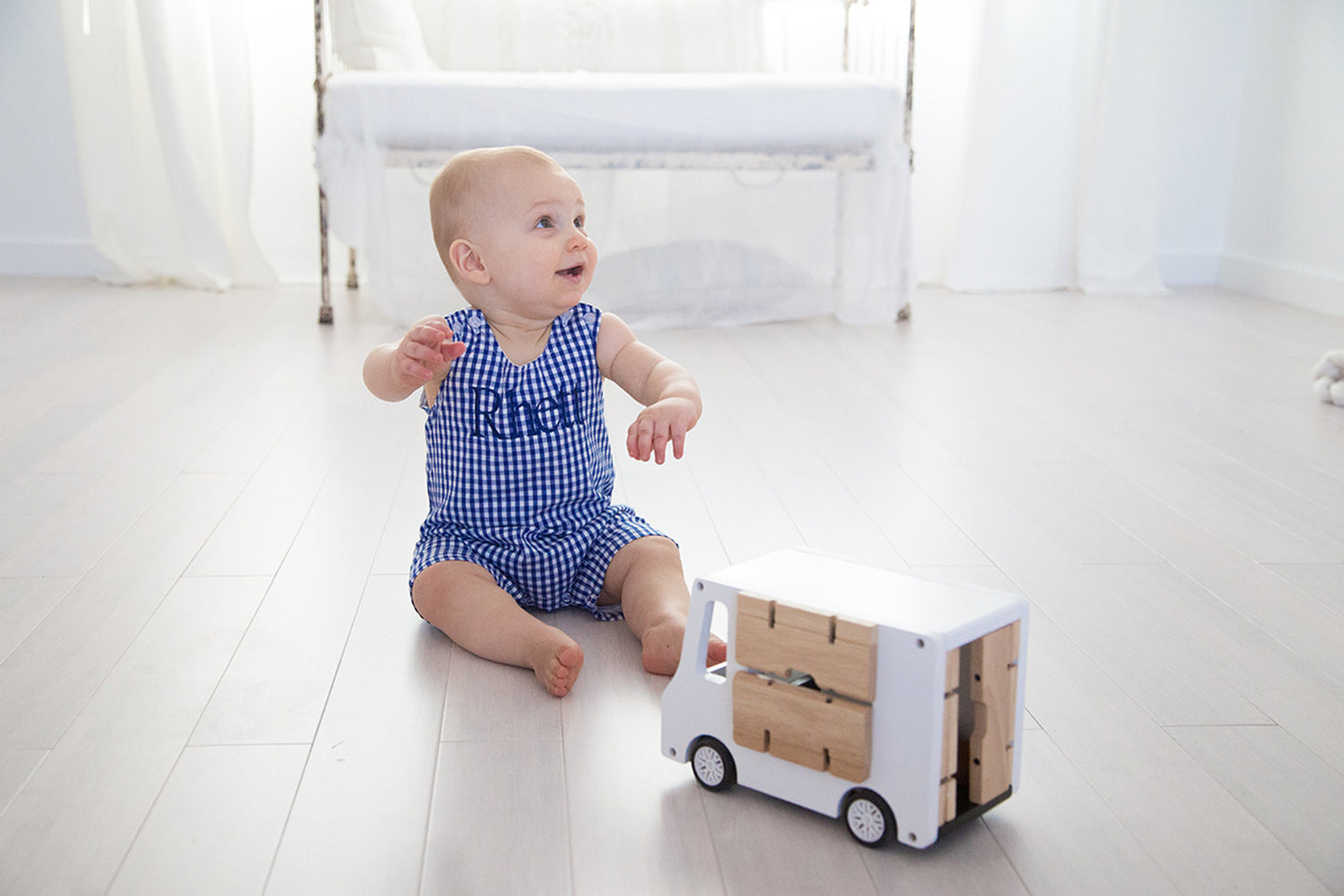 Boy's Jon Jon - Seersucker, Gingham or Solid