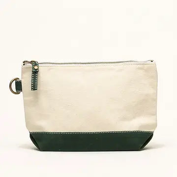 Canvas Pouch with D Ring
