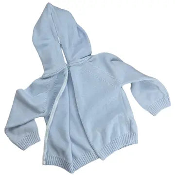 Zip Back Hoodie wit Raglan Sleeve