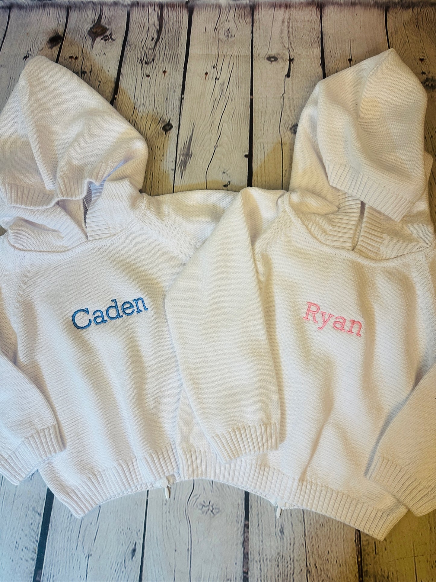 Zip Back Hoodie wit Raglan Sleeve