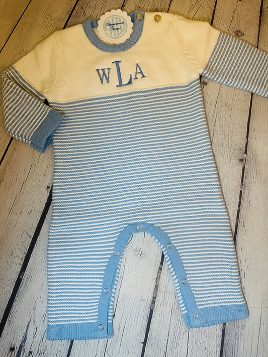 Infant Striped Cotton Onesie