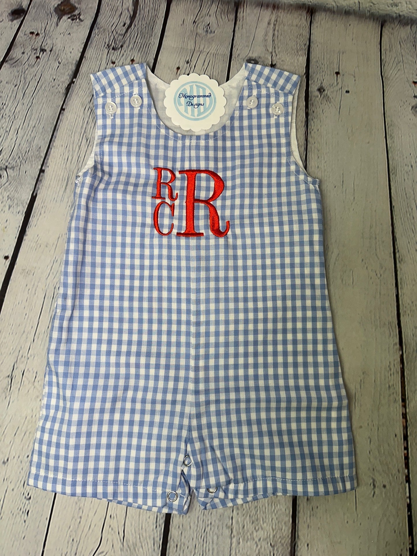 Boy's Jon Jon - Seersucker, Gingham or Solid