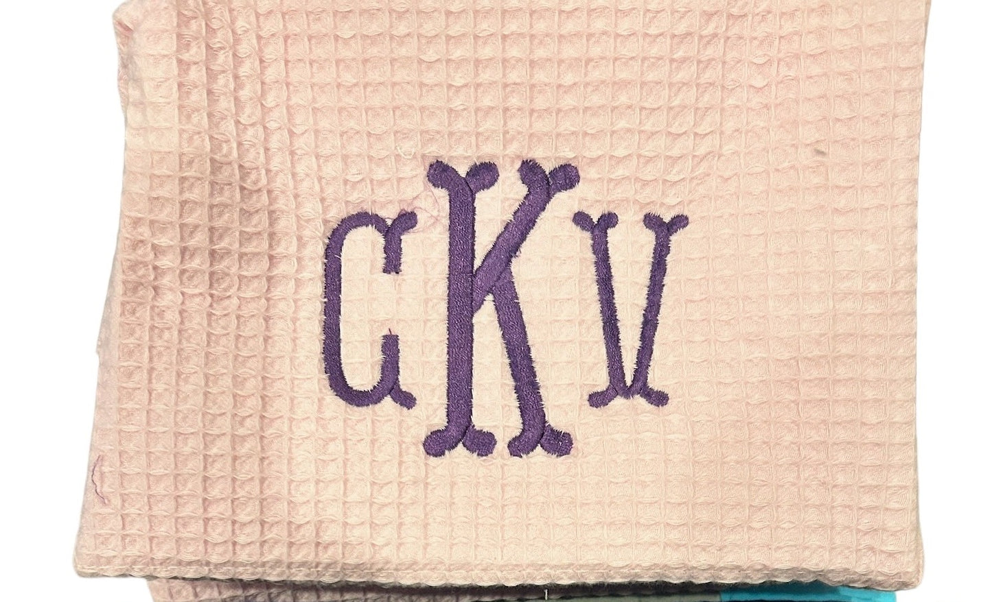 Waffle cosmetic travel bag