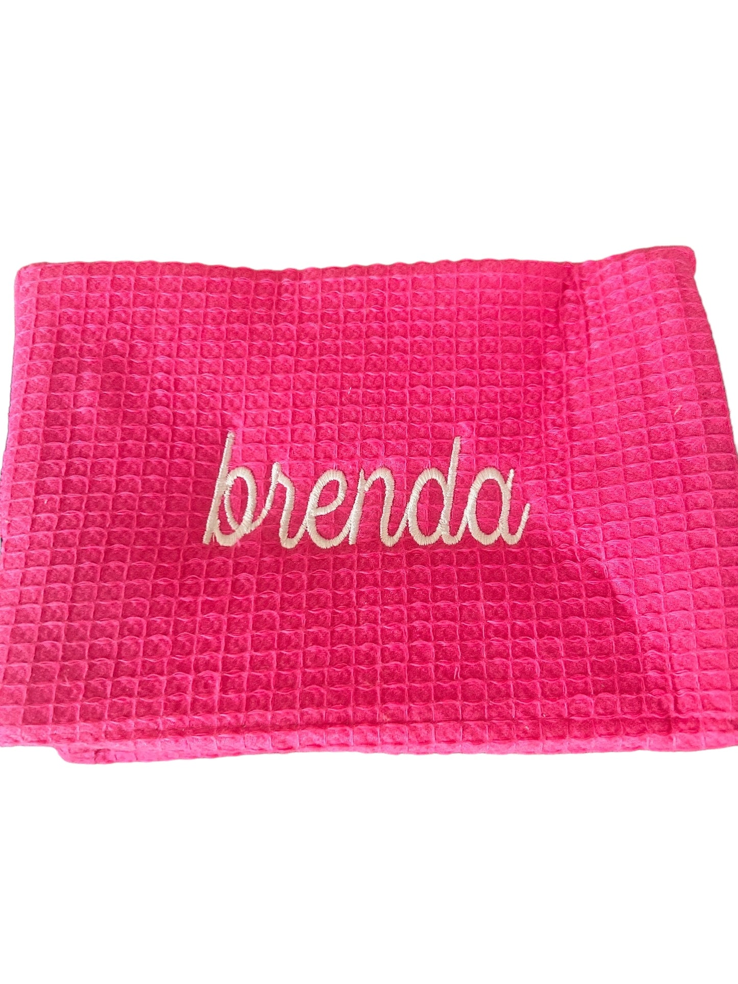 Waffle cosmetic travel bag