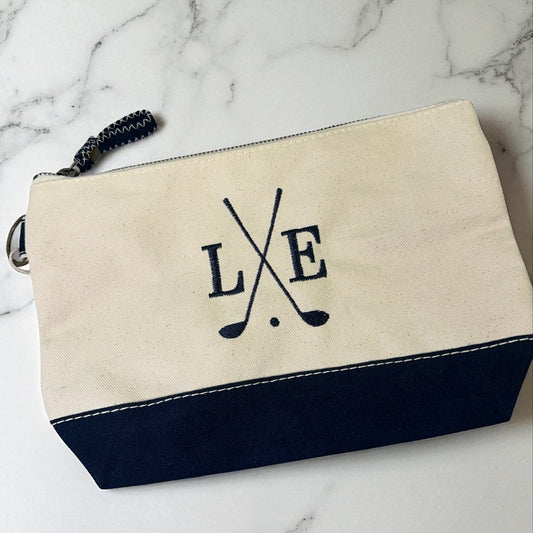 Canvas Pouch with D Ring