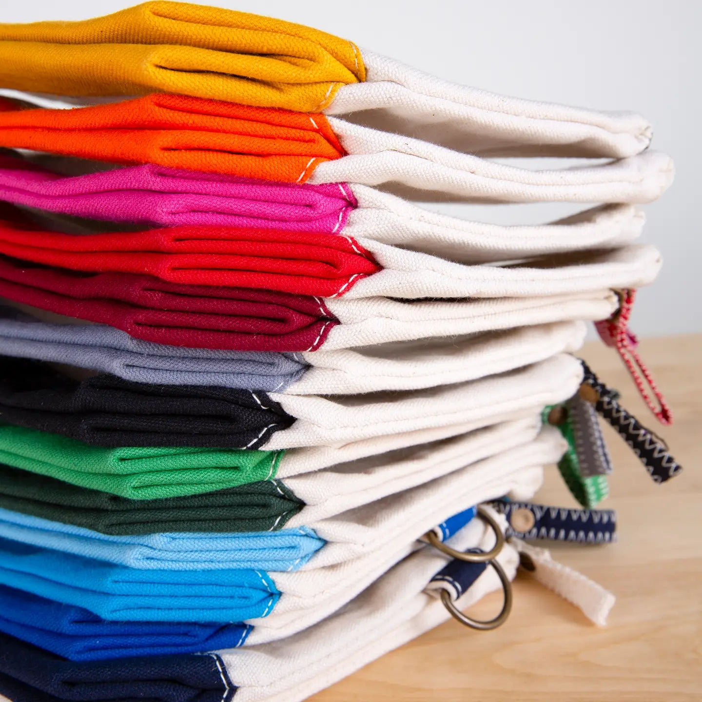 Canvas Pouch with D Ring