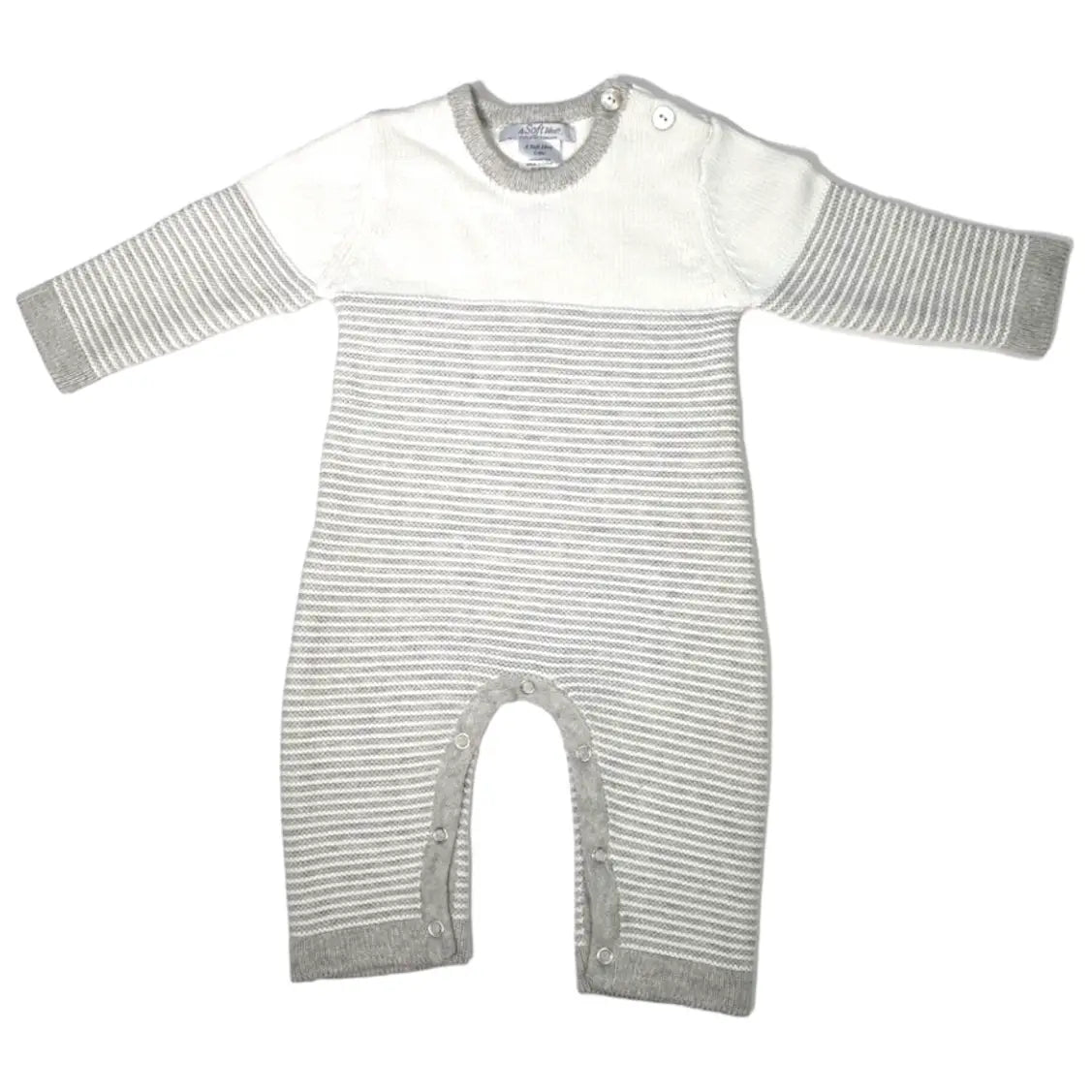 Infant Striped Cotton Onesie