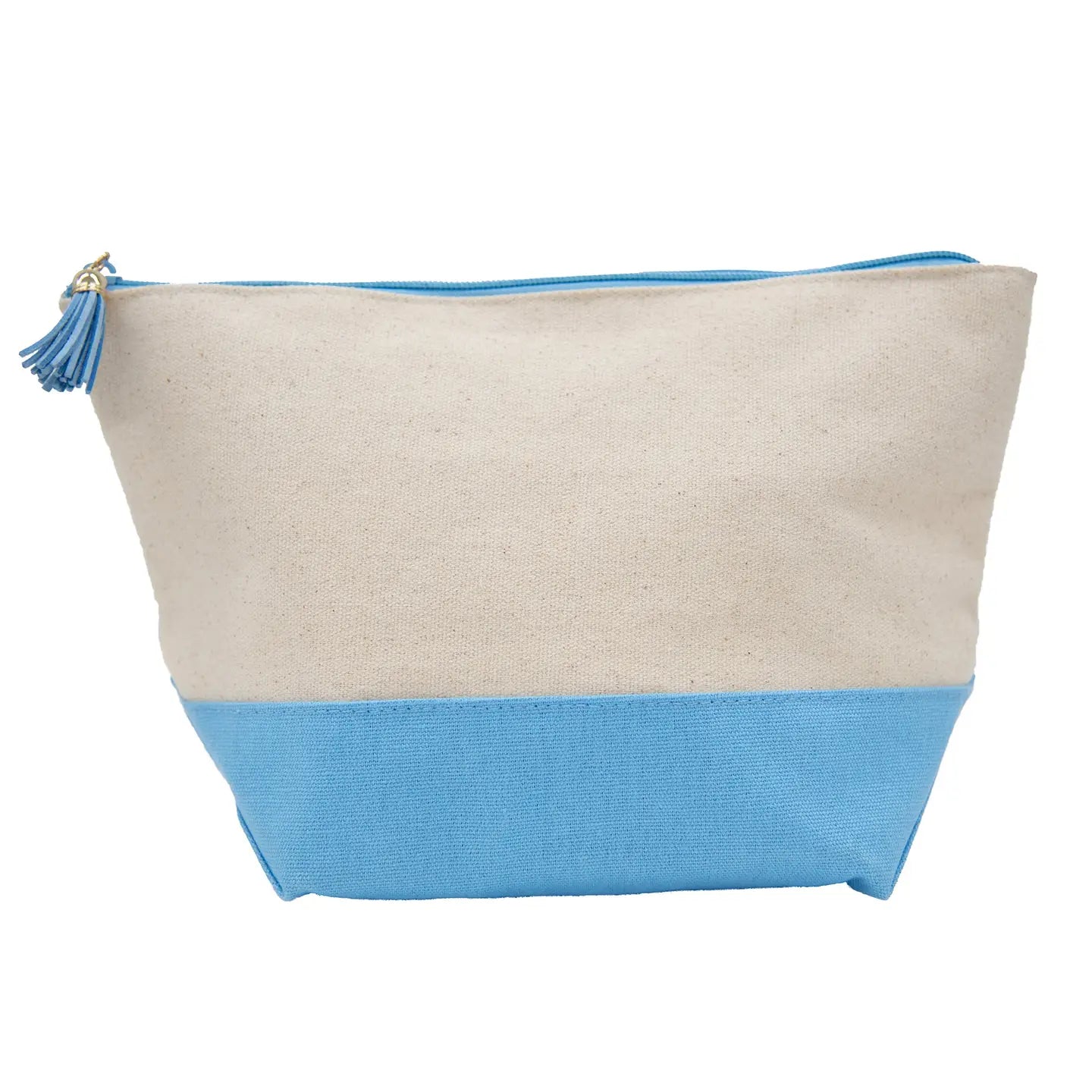Canvas Pouch with Tassel