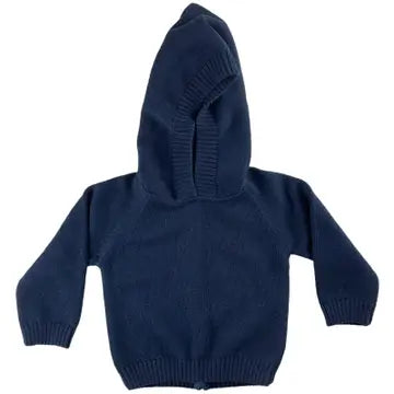 Zip Back Hoodie wit Raglan Sleeve