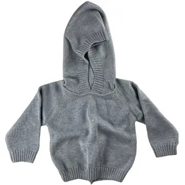 Zip Back Hoodie wit Raglan Sleeve