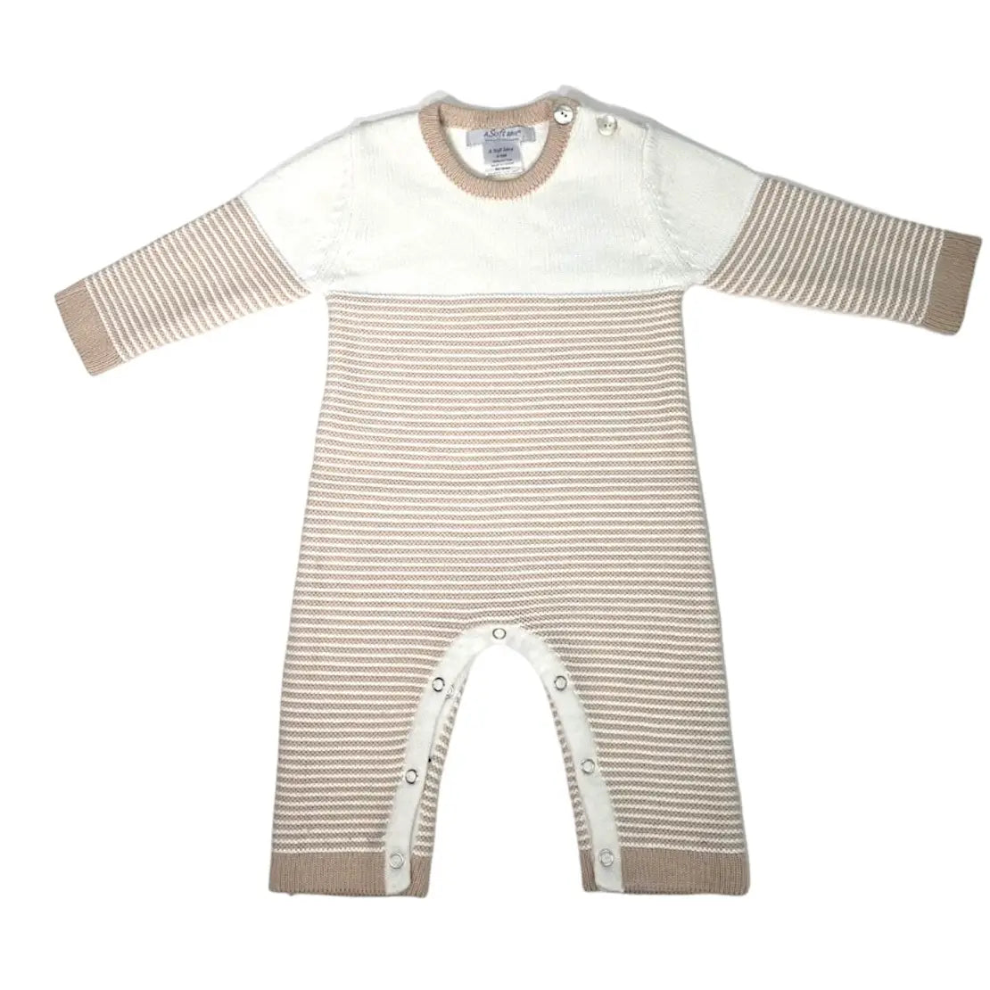 Infant Striped Cotton Onesie