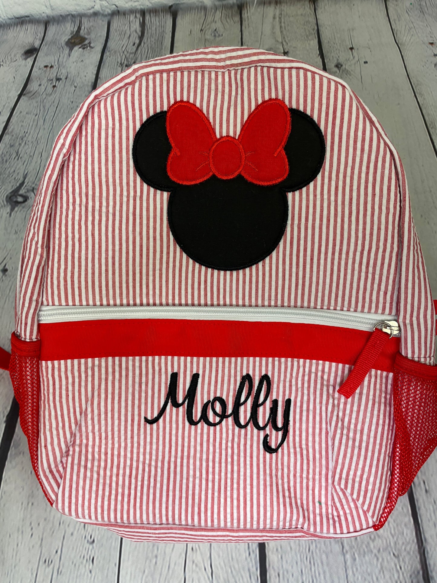 Toddler backpack with personiliztion