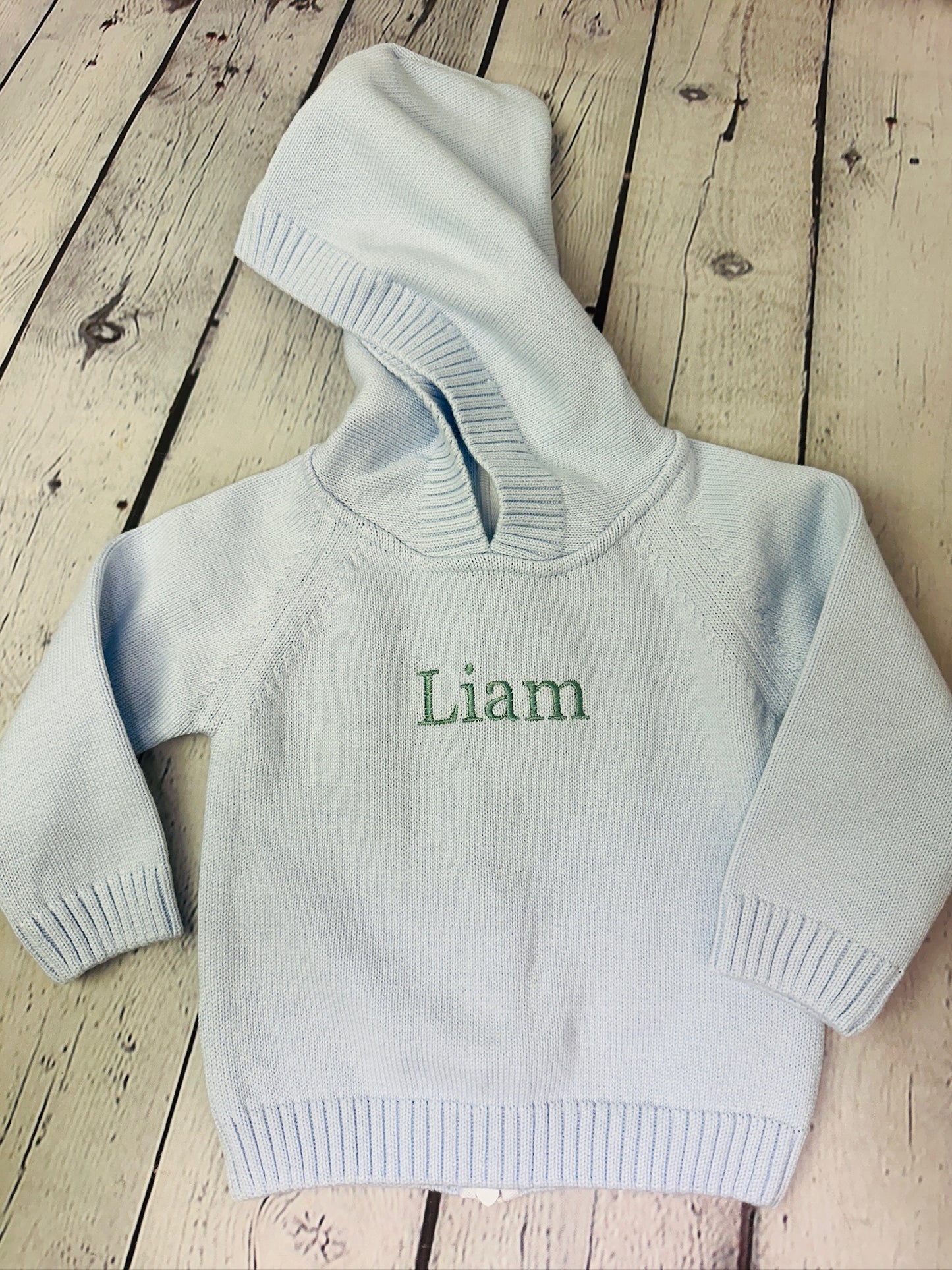 Zip Back Hoodie wit Raglan Sleeve
