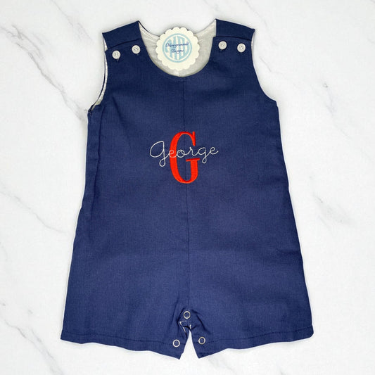 Boy's Jon Jon - Seersucker, Gingham or Solid